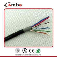 Cat6 сиамский кабель с сетевым кабелем Ethernet